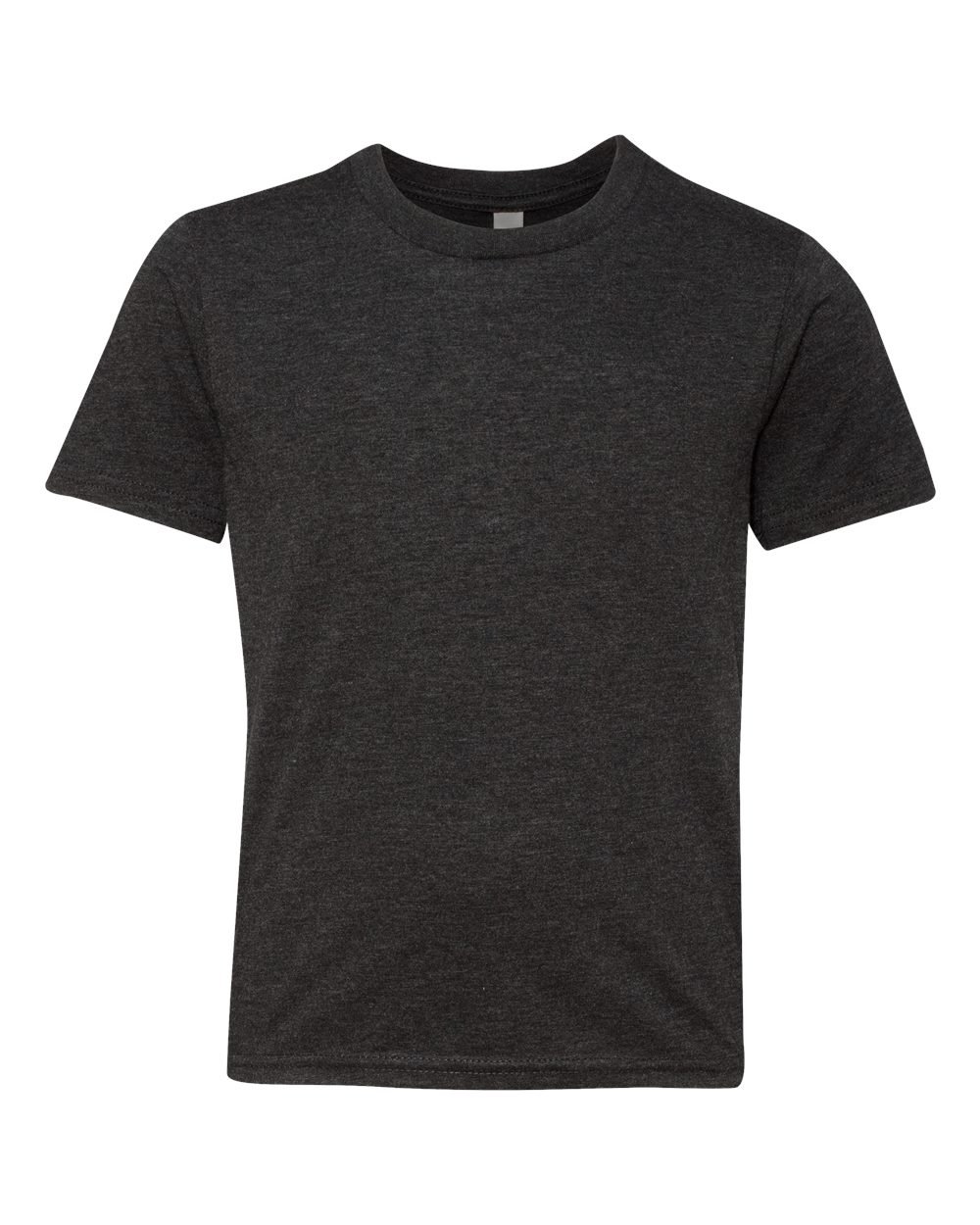 Next Level N6310 Youth Triblend T-Shirt in Vintage Black size XS | 50% polyester, 25% airlume combed and ring-spun cotton, rayon NL6310, 6310