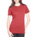 Next Level 6610 Women's CVC T-Shirt in Cardinal size XL | Cotton/Polyester Blend NL6610