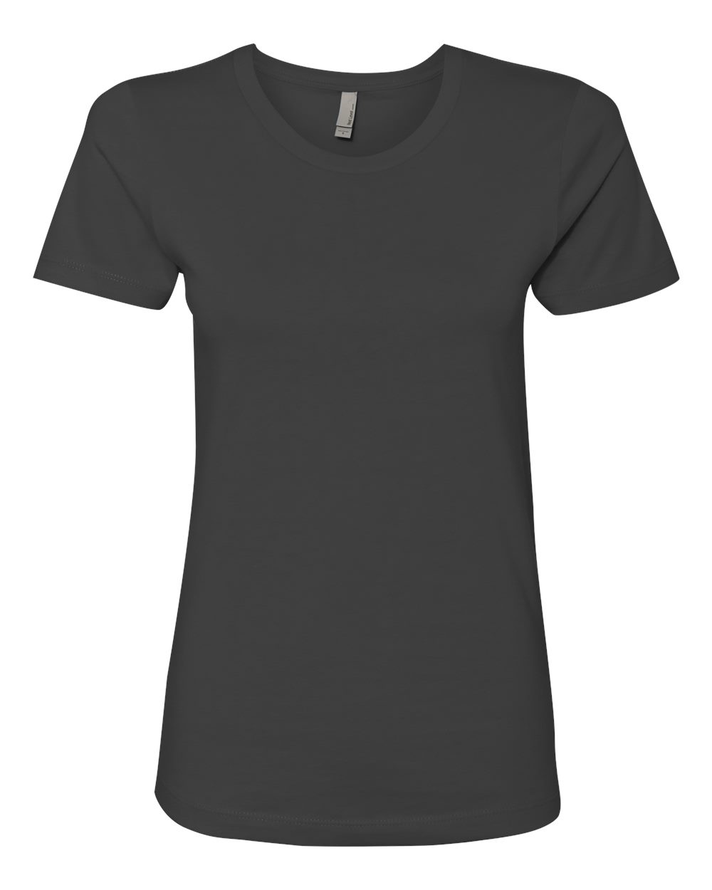 Next Level N3900 Women's Women’s Cotton T-Shirt in Heavy Metal size 2XL | combed ringspun cotton fine jersey 3900, NL3900
