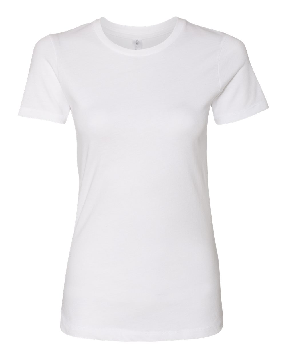 Next Level N3900 Women's Women’s Cotton T-Shirt in White size XL | combed ringspun cotton fine jersey 3900, NL3900
