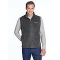 Columbia 6747 Men's Steens Mountain Vest in Charcoal Heather size XL | Polyester 163926