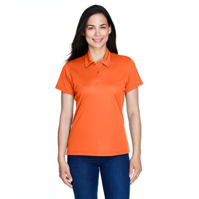 Team 365 TT21W Women's Command Snag Protection Polo Shirt in Sport Orange size Medium | Polyester