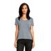 Next Level 5030 Women's Festival Scoop Neck T-Shirt in Stonewash Denim size Small | Cotton/Polyester Blend NL5030