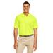 CORE365 88181R Men's Radiant Performance PiquÃ© Polo with Reflective Piping Shirt in Safety Yellow size XL | Polyester