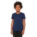 Bella + Canvas 3413Y Youth Triblend Short-Sleeve T-Shirt in Navy Blue size XL B3413Y, BC3413Y