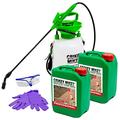 Crikey Mikey Professional Outdoor Treatment Wizard 10L Kit for Drives, Paths, Patios, Decking, Walls, Fences & Roofs - Remove Algae Lichen & Mould
