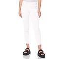 Wrangler Women's SKINNY CROP Jeans, White (White 989), 31W / 30L