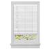 Wide Width Cordless GII Madera Falsa 2" Faux Wood Plantation Blind by Achim Home Décor in White (Size 48" W 64" L)