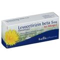 Levocetirizin beta 5 mg Filmtabletten 50 St