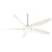 Minka Aire Ellipse 60 Inch Ceiling Fan with Light Kit - F771L-BN/WH