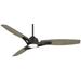 Minka Aire Molino Outdoor Rated 65 Inch Ceiling Fan with Light Kit - F742L-CL/SG