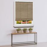 Wide Width Cordless Veranda Vinyl Roll-Up Blind by Achim Home Décor in Cocoa Almond (Size 36" W 72" L)