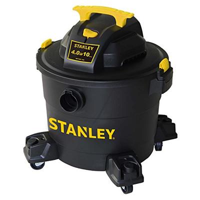 Stanley Wet/Dry Vacuum SL18191P, 10 Gallon 4 Horsepower 16 FT Clean Range Shop Vacuum, Ideal for Hom