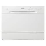Danby Portable Dishwasher in White with 6 Place Setting Capacity screenshot. Dishwashers directory of Appliances.