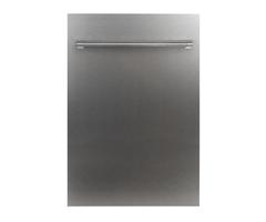 ZLINE Kitchen and Bath 18 in. Top Control Dishwasher in DuraSnow Finished Stainless Steel with Stain