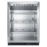 Commercial, Beverage Refrigerator With Ss Interior SCR610BL screenshot. Refrigerators directory of Appliances.