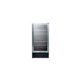 Summit SCR1841BCSS 18 Inch Wide 2.7 Cu. Ft. Built-In or Free Standing Wine and B Stainless Steel screenshot. Refrigerators directory of Appliances.