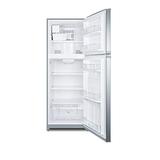 Summit FF1427SSIM 26 Inch Wide 12.9 Cu. Ft. Top Mount Refrigerator with Icemaker screenshot. Refrigerators directory of Appliances.