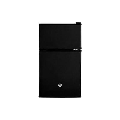 GE GDE03GK 19 Inch Wide 3.1 Cu. Ft. Energy Star Rated Freestanding Refrigerator Black