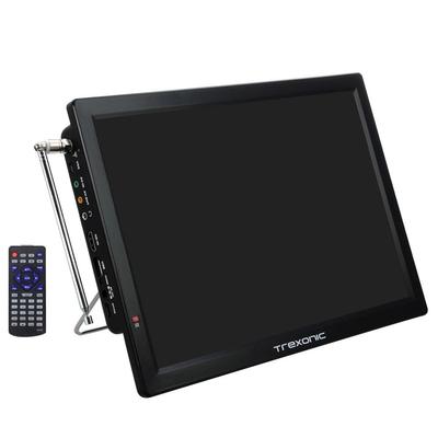Trexonic Portable Screen Size Class 14 in. Rechargeable LED HDTV