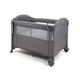 Babylo Deluxe Drop Side Co-Sleeper Bedside Travel Cot, Grey Mélange, Pack of 1