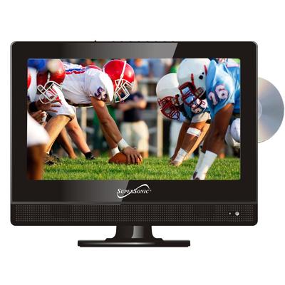 Supersonic SC-1312 13.3" Widescreen LED HDTV with Built-in DVD Player
