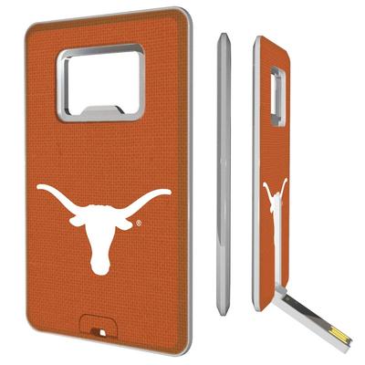 "Texas Longhorns 16GB Credit Card Style USB Bottle Opener Flash Drive"