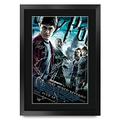 HWC Trading Half-Blood Prince Harry Potter The Cast Daniel Radcliffe Emma Watson Rupert Grint Gifts Printed Poster Signed Autograph Picture for Movie Memorabilia Fans - A3 Framed