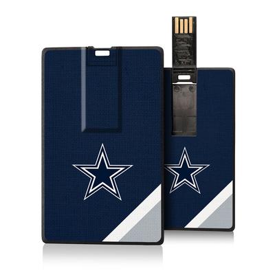 Dallas Cowboys Diagonal Stripe Credit Card USB Drive