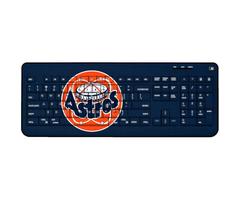 "Houston Astros 1977-1998 Cooperstown Solid Design Wireless Keyboard"