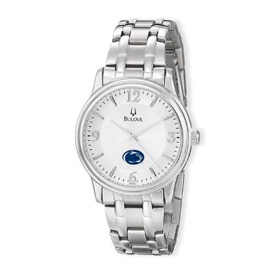 Penn State Nittany Lions Stainless Steel Quartz Watch - Silver