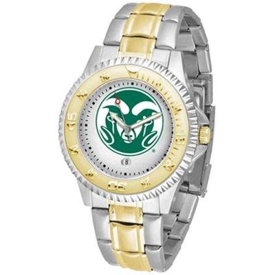 Colorado State Rams Competitor Two-Tone Men's Watch