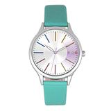 Crayo Gel Unisex Quartz Teal Leather Silver Watch CRACR5102 screenshot. Watches directory of Jewelry.