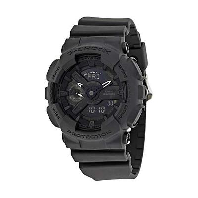 Casio G-Shock Black Dial Resin Quartz Men's Watch GMAS110CM-8A
