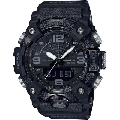 G-Shock Men's Analog-Digital Mudmaster Black Resin Strap Watch 53mm - Black