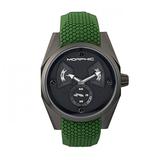 Morphic M34 Series Men's Watch w/ Day/Date - Black/Green screenshot. Watches directory of Jewelry.
