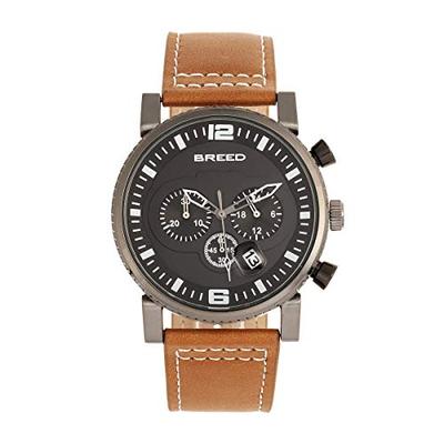 Breed Ryker Quartz Chronograph Gunmetal Dial Men's Watch BRD8204