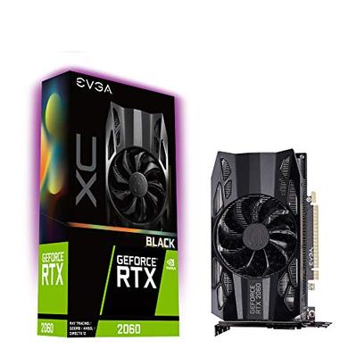 EVGA GeForce RTX 2060 XC Black Edition Gaming, 6GB GDDR6, HDB Fan Graphics Card 06G-P4-2061-KR