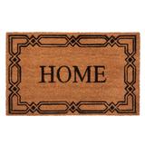 Printed Coir Door Mat 18" x 30" by Achim Home Décor in Home Rectangle