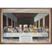 Vault W Artwork 'The Last Supper' by Leonardo Da Vinci - Wrapped Canvas Print Metal in Gray/White | 28 H x 40 W x 2 D in | Wayfair