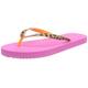 flip*flop Easy Animal Damen Zehentrenner, Pink (neon lilac/neon orange 6701), 37 EU