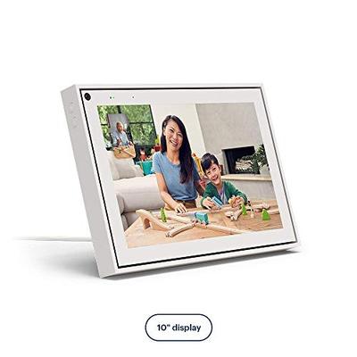 Facebook Portal Smart Video Calling 10" Touch Screen Display with Alexa White