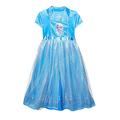 Disney Girls Fantasy Gown Nightgown, Elsa-Frozen 2, 8