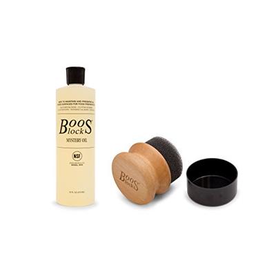 John Boos Block MYS1APP Cutting Board Care and Maintenance Set: Includes One 16 Ounce Bottle Mystery