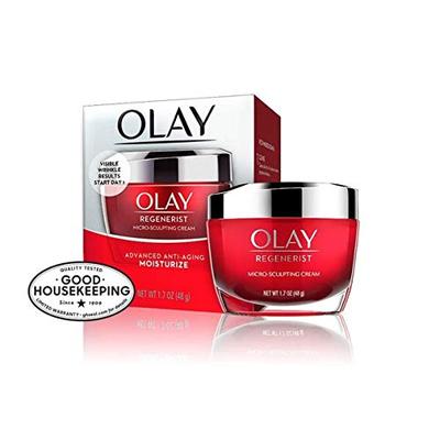 0LAY Regenerist Micro-Sculpting Cream, Moisturizer 1.7 oz (48 g) - MicroSculpting Micro Sculpting