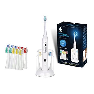Pursonic S430 SmartSeries Electronic Power Rechargeable Sonic Toothbrush With 40,000 Strokes Per Min