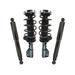 2007-2009 Chevrolet Equinox Front and Rear Shock Strut and Coil Spring Kit - TRQ SKA60987