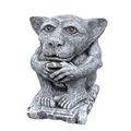 stoneandstyle Gargoyle Troll Stone Figurine Frost-Proof Weatherproof Cast Stone