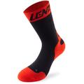 Lenz 6.0 Mid Compression Socks, black-red, Size 39 - 41