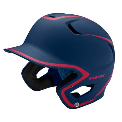 Easton Z5 2.0 Matte Two Tone Senior Batting Helmet Navy/Red